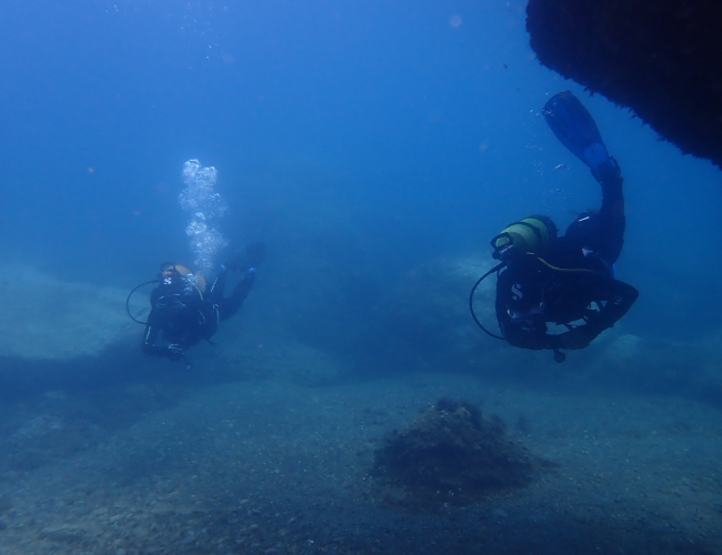 Plongée sur les Rochers à Djerba – Exploration entre 5 et 16 mètres pendant 45 minutes